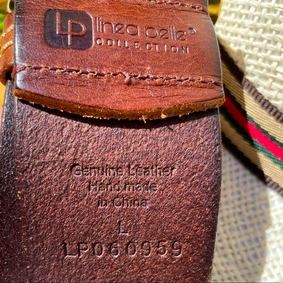 Linea Pelle Braided Leather Belt - Picture 5 of 10